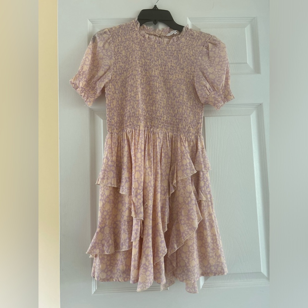 Olviaceous tiered ruffle dress- NEVER WORN